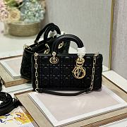 Dior Lady D-Joy Bag Black-26*6*14cm - 1