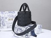 Lady Dior Black M0538-20cm - 4