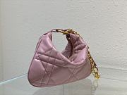 Dior Caro Shoulder Bags Pink-25 x 16 x 2.5 cm - 4