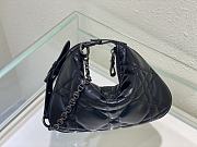 Dior Caro Shoulder Bags Black-25 x 16 x 2.5 cm - 4
