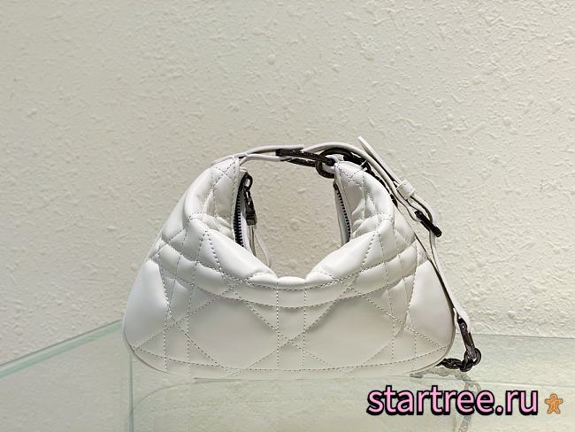 Dior Caro Shoulder Bags White -25 x 16 x 2.5 cm - 1