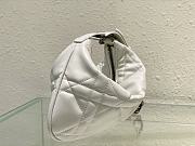 Dior Caro Shoulder Bags White -25 x 16 x 2.5 cm - 5