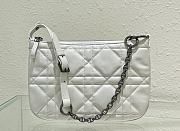 Dior Caro Shoulder Bags White -25 x 16 x 2.5 cm - 3