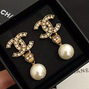 CHANEL Earrings with pearls - 1