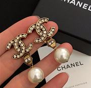 CHANEL Earrings with pearls - 2