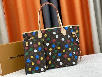 Louis Vuitton x Yayoi Kusama Monogram Neverfull MM