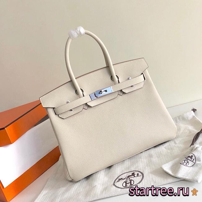 Hermes Birkin 30 White - 1