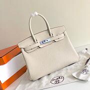 Hermes Birkin 30 White - 1