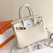 Hermes Birkin 30 White - 3