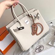 Hermes Birkin 30 White - 5