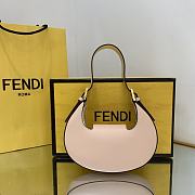 Fendi Cookie handle bag Pink-22*4.5*17.5cm - 5