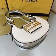 Fendi Cookie handle bag White-22*4.5*17.5cm - 4