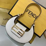 Fendi Cookie handle bag White-22*4.5*17.5cm - 2