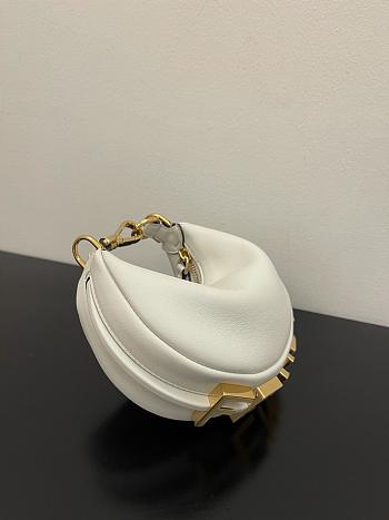 Fendi Graphy Nano White-16.5x14x5cm