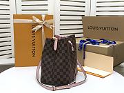 Louis Vuitton NéoNoé MM Damier Saffron Pink Strap - 3