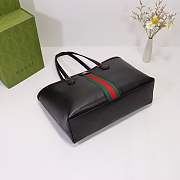 Gucci | Ophidia Medium GG Tote Leather Black-38 x 28x 14 cm - 2