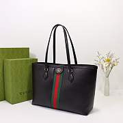 Gucci | Ophidia Medium GG Tote Leather Black-38 x 28x 14 cm - 3