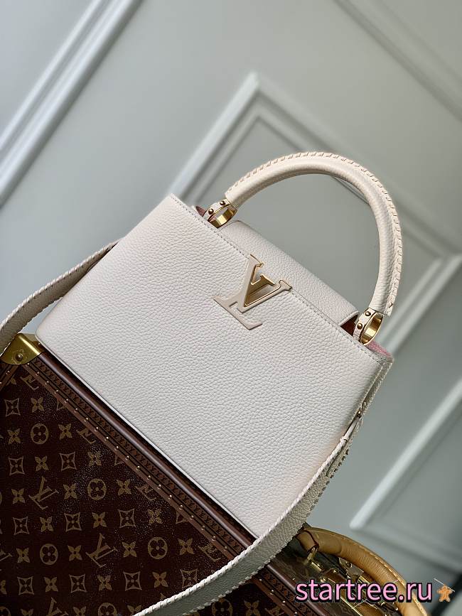 Louis Vuitton | Capucines white-31.5×20×11 cm - 1