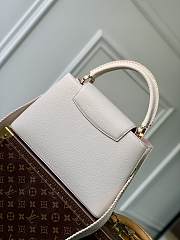 Louis Vuitton | Capucines white-31.5×20×11 cm - 4