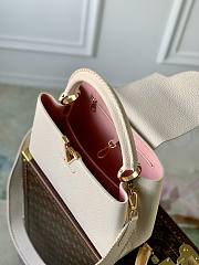 Louis Vuitton | Capucines white-31.5×20×11 cm - 5