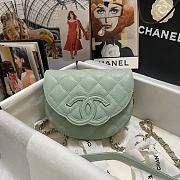 CHANEL | Shoulder Bags Light Green-15x19x7cm - 1