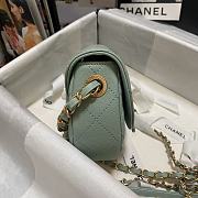 CHANEL | Shoulder Bags Light Green-15x19x7cm - 2