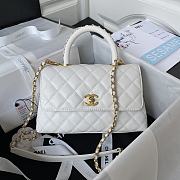 CHANEL Coco Handle White-23cm - 1