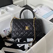 CHANEL Coco Handle Black-23cm - 1