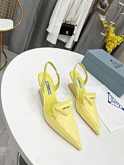 Prada High heels Yellow heel 6.5cm - 1