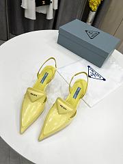 Prada High heels Yellow heel 6.5cm - 5