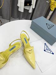 Prada High heels Yellow heel 6.5cm - 2