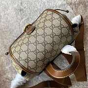 Gucci Backpack with Interlocking G-26.5cmx30cmx13cm - 2