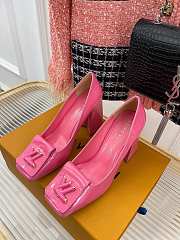 Louis Vuitton Heels Pink-HEEL8.5CM - 1