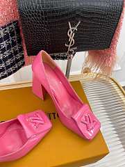 Louis Vuitton Heels Pink-HEEL8.5CM - 5