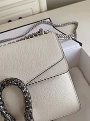 Gucci Dionysus Small White leather-20*15.5*5cm - 5