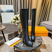 Louis Vuitton High Boots Heel Monogram&Black  - 2