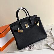 Hermes Birkin 30 Black with Gold Hardware - 3