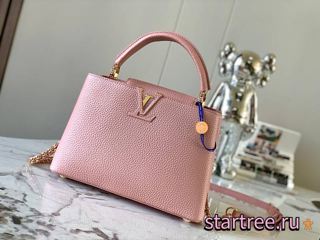 Louis Vuitton Capucines Pink-27 x 18 x 9 cm - 1