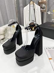 Versace SINGLE PLATFORM PUMPS Black - 2