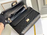 Chanel 2.55 Aged Calfskin Black-24cm - 2