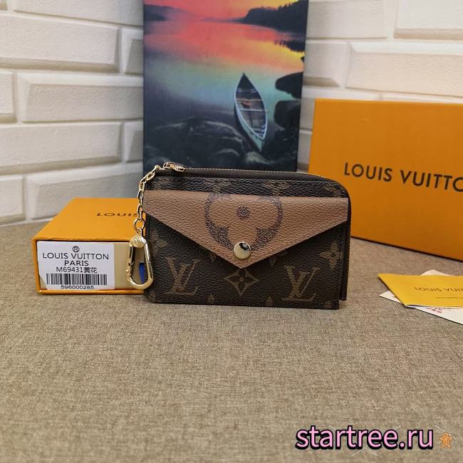 Louis Vuitton Wallet Black M69431-13.0cm x 9.5cm x 2.5cm - 1