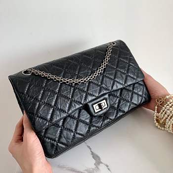 CHANEL REISSUE 2.55 Double Flap Bag Back-19.5cm*28cm*7.5cm