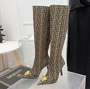 Versace x Fendi Fendace Women's Medusa Knee High Boots - 1