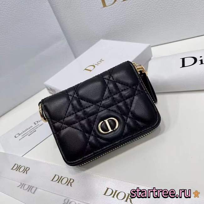 Dior Lambskin Wallet-12cm*8.5cm - 1