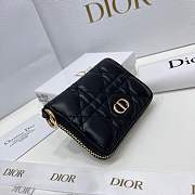 Dior Lambskin Wallet-12cm*8.5cm - 2