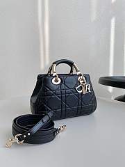 Dior Lambskin 2WAY Crossbody-25cm - 5