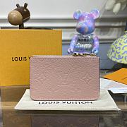 Louis Vuitton Wallet Pink-12*8*0.8cm - 3