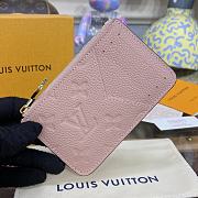 Louis Vuitton Wallet Pink-12*8*0.8cm - 5