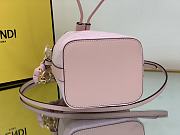 Fendi Mon Tresor Pink FF canvas mini-bag-12*10*18cm - 4