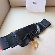 Dior Saddle Belt 12cm - 4